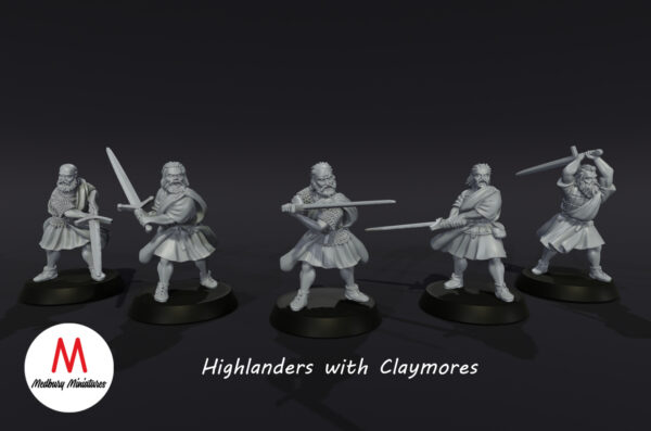 Southern Kingdom Highlanders - Medbury Miniatures