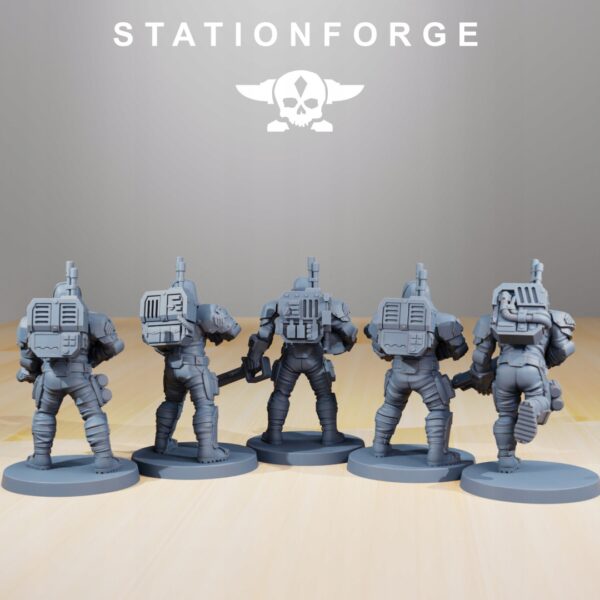 National Guard - Infantry 5 szt. - Station Forge