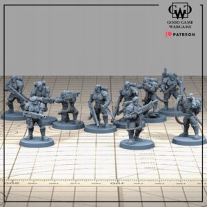 Tactical Militarum Team #2 10szt - Minifaktura