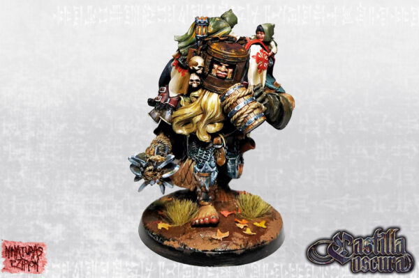 Aldabón- Ogre - 60mm - Minifaktura - Druk 3D