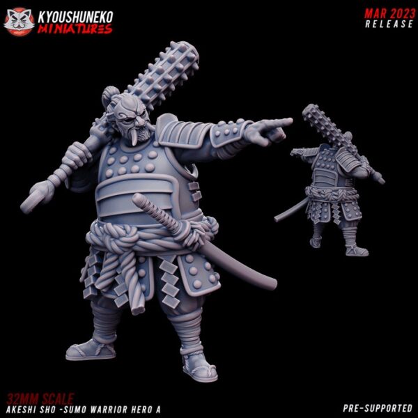 Akeshi Sho Sumo Warrior Hero A - Minifaktura