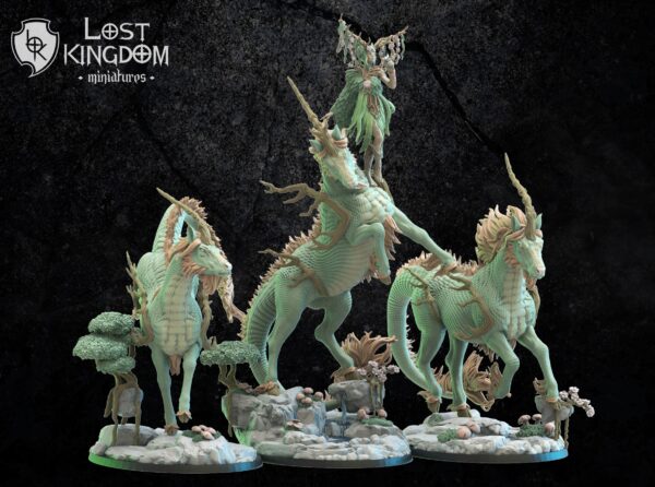 127c6469de0daba4485aac8dd3069d36.jpg Kazumi, Kirin Queen x 3 szt. - Druk 3D