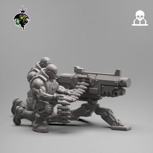 129549a25415b23d8238eed40cfc7c51.jpg Spacenam Heavy Weapons Team 4pack - Druk 3D