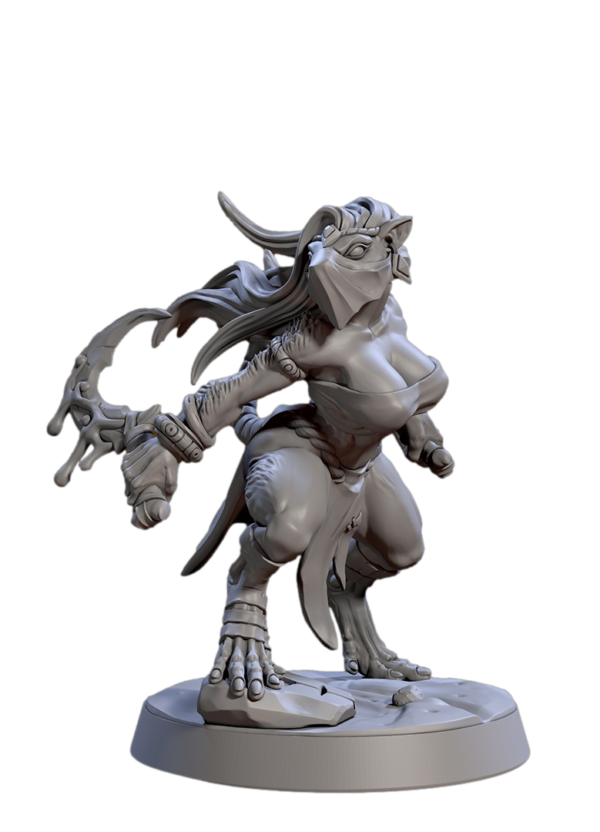 Skaria Shadowdancer - Pinup Dressed