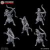 High Elf Archers x5 - Kyoushuneko Miniatures