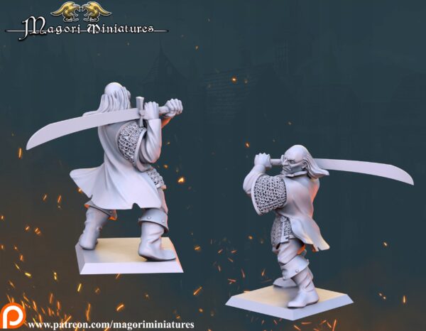 1346e836143305f8566b07f0fd75d521.jpg Witch Hunter Team - Magori Miniatures - Druk 3D