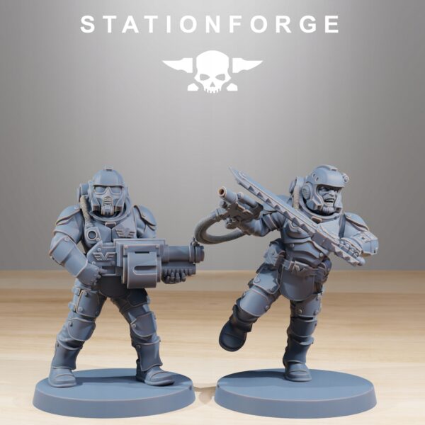 Vaskar Commandos - Station Forge - Minifaktura