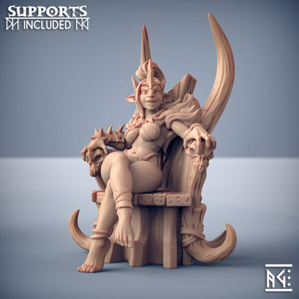 13a5d221d52b6d9cab1950508956ef99.jpg Trixia the Hobgoblins Queen Pinup Dressed