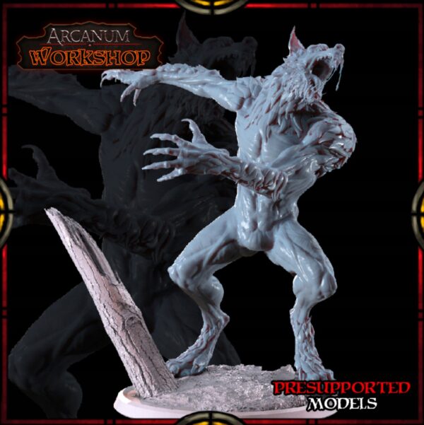 Werewolf Claw Strike - Arcanum Workshop - Druk 3D