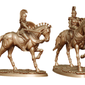Daughters of Athena Cavalry with Sword or Spear 2 - Labyrinth Models