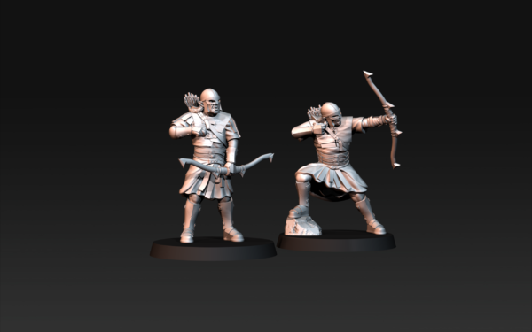 Outriders Blood Handed Orcs with Bows - x4
