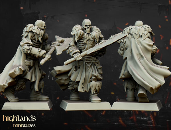 Undead Blackwatch Unit - Oddział Nieumarłej Czarnej Warty - Pojedyncze Jednostki