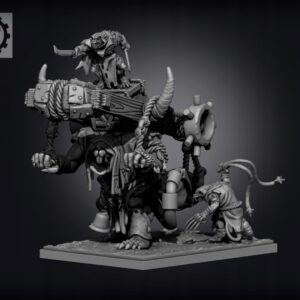 Ogre Rat Catapult - Vinciminiatures - Druk 3D