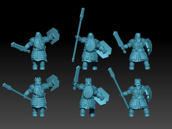 Dwarven Shield Warriors - x1