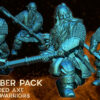 Dwarven Warriors with 2H Axe - 1x