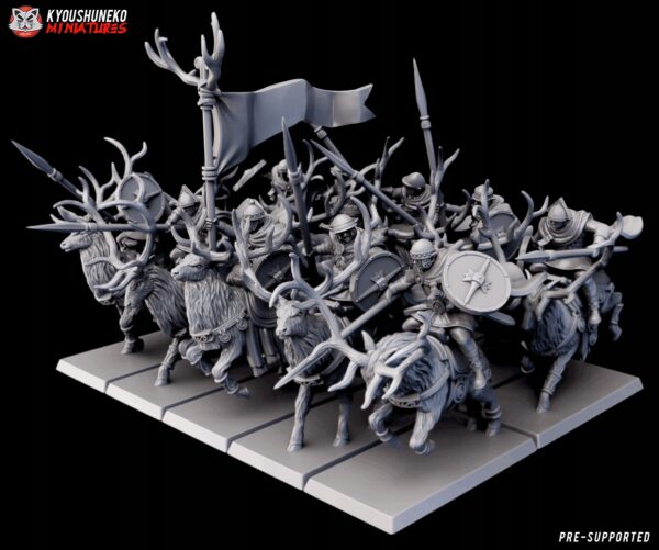 Deer Brothers x5 - Kyoushenko Miniatures - Druk 3D