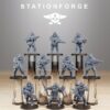 Grimguard Commandos x10 - Station Forge - Druk 3D