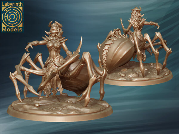 Dark Elf Blessed Priestess - Labirynth Models