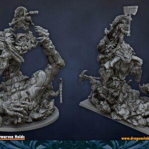 Dragon Seeker Diorama - DLM - Dwarven Holds