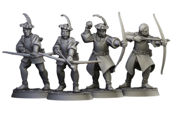 Sunland Bowmen Militia 4x - Milicja z Łukami