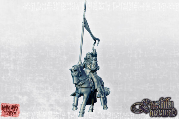 Knight of Misfortune - Mounted Version - Minifaktura - Druk 3D