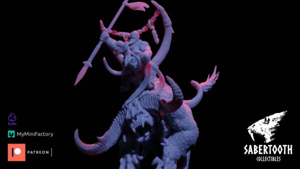 Beastlord on Boulderskull Sabertooth Collectibles