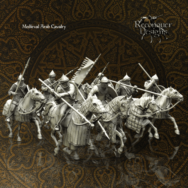 1729ab2d03aa751549ce90a2b4d9ce20.png Medieval Arab Cavalry 1 - Średniowieczna Arabska Kawaleria - Pojedyncza x1