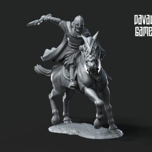 West Humans Captain Mounted - x1