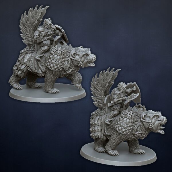 Bear Riders Icekander - Druk 3D