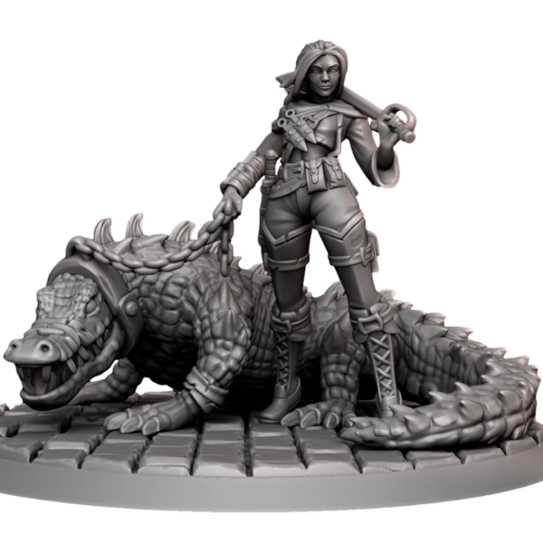 Maeva the Crocodile Tamer