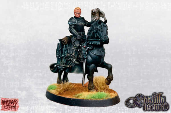 184341daa2fbb7e58a124f6be0e8640e.jpg Etienne of the sunken city of Avignon Mounted - Minifaktura - Druk 3D