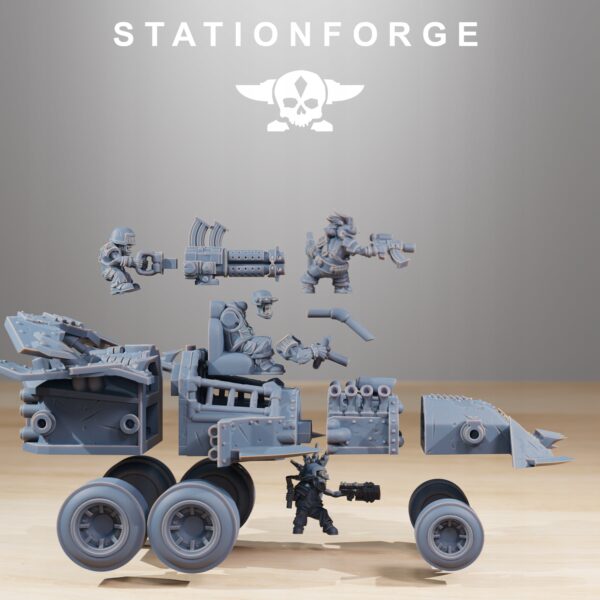 Orkaz Speedsters x3 - Station Forge - Minifaktura