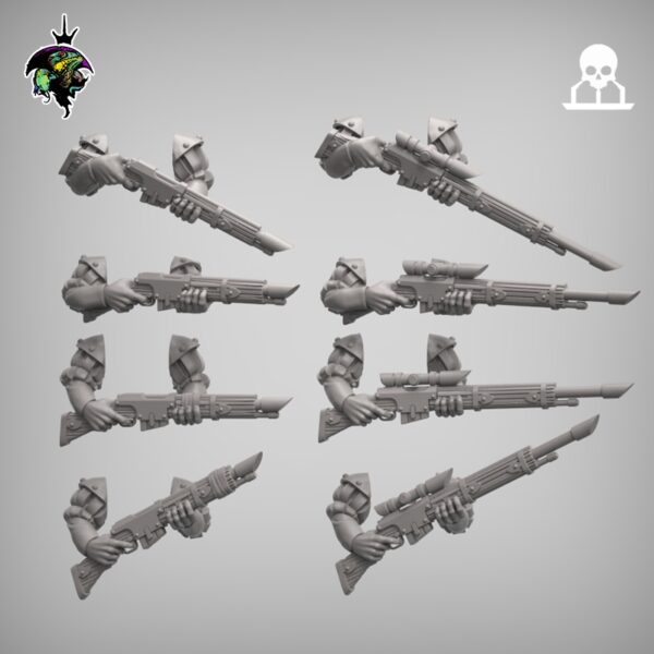 Mercenaries and Militia STL Sci-Fi Expansion