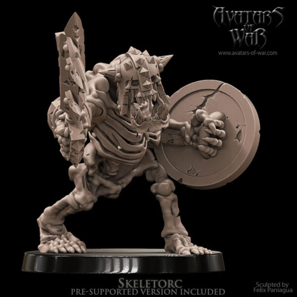 Orc Skeleton 5x Oddział
