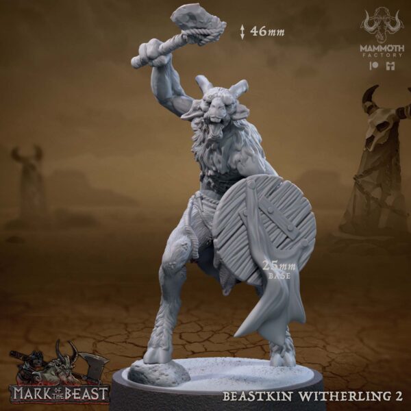 Beastkin Witherling #2 - Mammoth Factory - Druk 3D