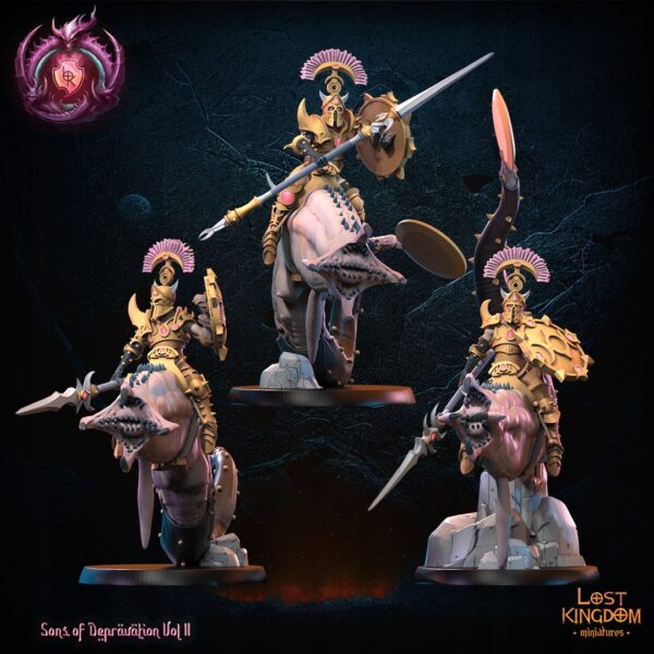1a5c657d9a42e5711eb7d6b5ce4cfba1.jpg Worm Riders x3 - Lost Kingdom - Minifaktura