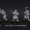 Orc Warriors with 2 Handed Weapon - Zestaw x3