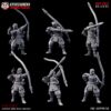 Japanese Onna Bushi Archers x6.- Minifaktura