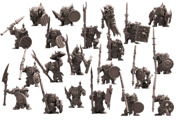 Orc Spearmen - x5