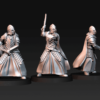 Bloody Warrior Elves - Swordmen 6x Zestaw