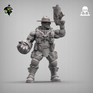 Sergeant Major Meatgrinder - Reptilian Overlords