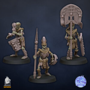 Skeleton Warriors CMD - x3