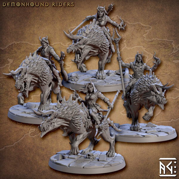 1b89d552694f5c1db6bfde7f0c8c4f75.jpg Baal's Demonhound Riders - x1