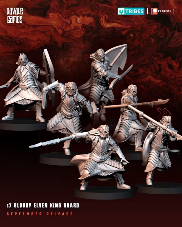 1c5cd09994e69998a8c8d2ed41b57084.jpg Bloody Elven King Guard - Miecz/Włócznia - 6 Póz