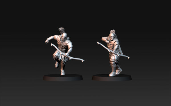 Outriders Blood Handed Orcs with Bows - x1