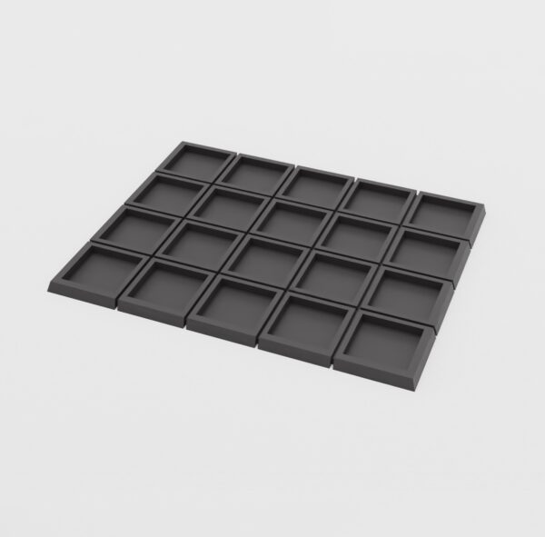 1cdd871802ad573e46e0e19e1770ea1f.jpg Tray 5x4 - Adapter - ToW - Minifaktura - Infantry - 20x20mm to 25x25mm