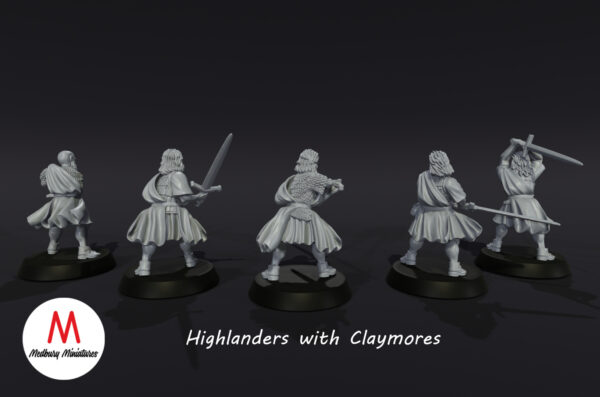 Southern Kingdom Highlanders - Medbury Miniatures