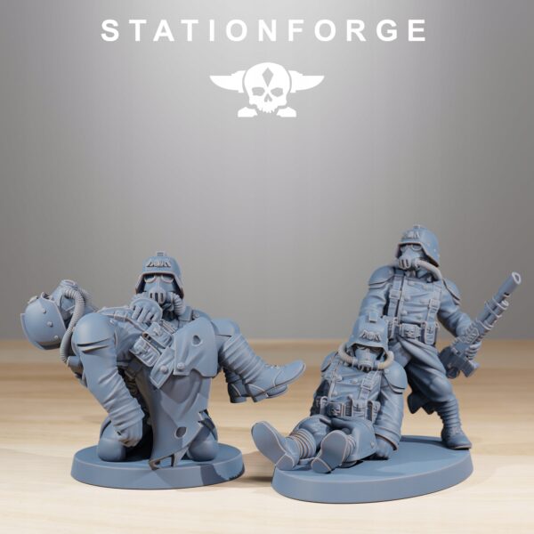 Grim Guard The Fallen - Station Forge - Druk 3D