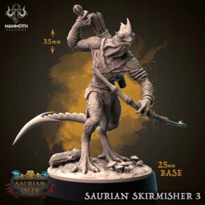 Saurian Skirmisher 3 - Mammoth Factory