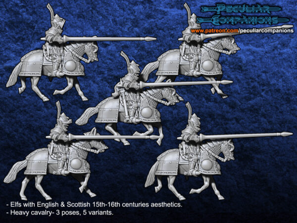 Anglo-Scottish Elfs Heavy Cavalry - x1